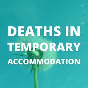Deaths in Temporary Accommodation Button